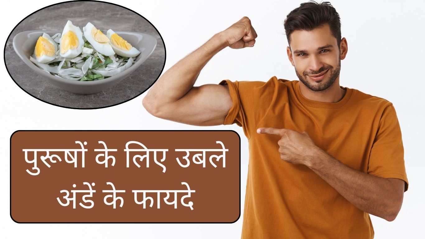 पुरूषों के लिए उबले अंडे खाने के फायदे, यह मसल्स गेन और शारीरिक कमजोरी दूर करें